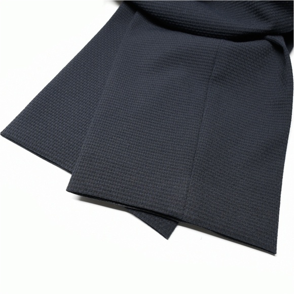 CLUB MONACO Deep Navy Textured Dress Pants - Picture 7 of 9